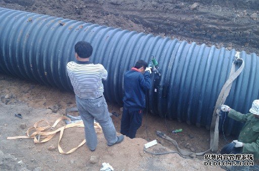 鄭州HDPE鋼帶螺旋波紋管廠家施工注意事項(圖1)