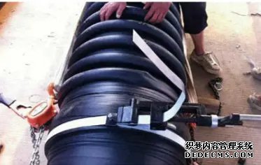鋼帶增強(qiáng)聚乙烯螺旋波紋管的連接方法——電熱(圖3)