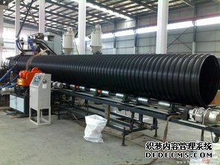HDPE鋼帶增強(qiáng)螺旋波紋管DN300~DN2400mm(圖1)